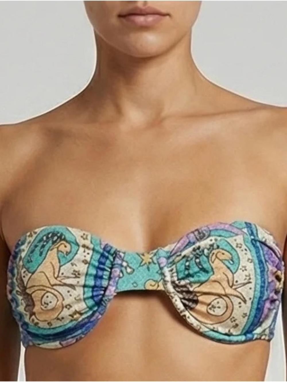 Oceanus Bandeau Bikini Top